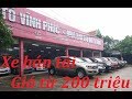 Tổng hợp xe bán tải giá rẻ từ 200 triệu