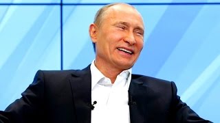 ПУТИН ХОХОТАЛ, когда ему показали этот видеоролик