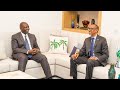 President Ruto holds bilateral talks with President Kagame in Egypt!!