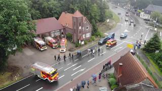 Feuerwehr Sandkrug Umzug ins neue Gerätehaus 4.7.2020