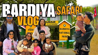 Bardiya Vlog with Family 🏕️ | Jungle Safari \u0026 Fun Moments