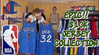 INSANE NBA Champion Jersey Collection $10K 🤑