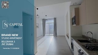 Brand New 1-Bedroom Apartment in Belgravia 3, Jumeirah Village Circle | For Rent | SY Capital