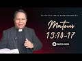 Catatan Jamita Partangiangan - Mateus 13: 10-17