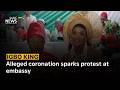 'Igbo King' | Alleged coronation sparks protest at embassy