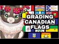 Let's Grade The Flags Of Canada's Provinces! | CGP Grey React |