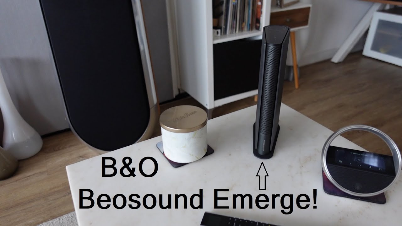 B&O's NEW Beosound Emerge Review, A Literal Bookshelf Speaker ...