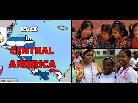 What ethnic groups make up the populations of Central America and the Caribbean?