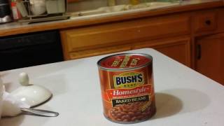 Bush's Best Homestyle Baked Beans Review & Lazy Dinner Idea