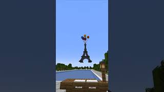 I think the Eiffel tower is being stolen!?!?!? Or is it a dream?