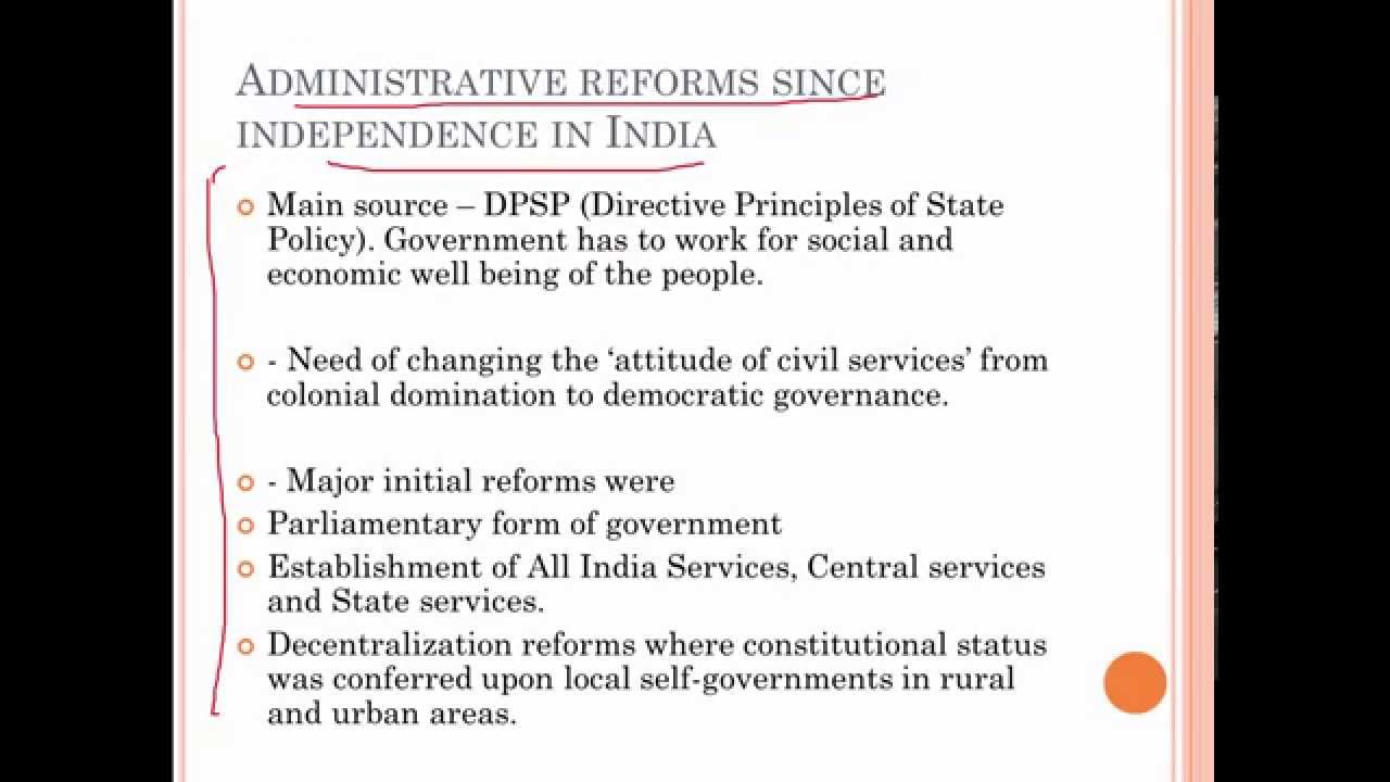 Administrative Reforms In India P1) Techniques Of (Paper 1), 51% OFF