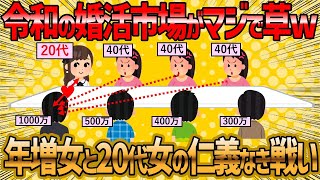 【2ch 面白いスレ】年増の婚活女子さん20代女性と同じ土俵で闘おうとするww【ゆっくり解説】