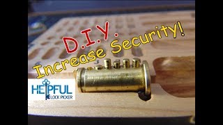 [119] DIY How To Increase Your Lock's Security By Optimizing Security Pins