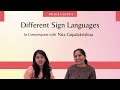 Sign Languages around the World