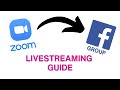 How to Livestream from Zoom to a Facebook Group with Custom RTMP (in 2024)