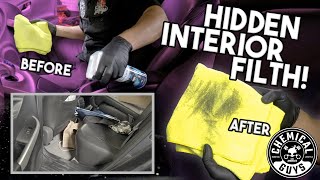 Dirty Interior Gets A Long Awaited Full Detail! One Year Of Filth Buildup 😮 - Chemical Guys