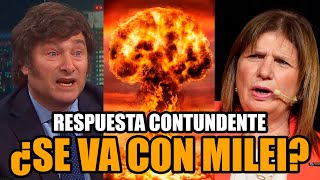 ¡La BOMBA del AÑO! Bullrich quiere irse con MILEI y el peluca LE RESPONDIÓ | Break Point