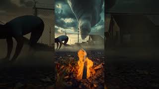 RARE TORNADO Sparks MASSIVE GAS EXPLOSION! 🌪️🔥 #Disaster