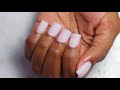 HOW TO Doing My Own Nails  Acrylic Nails Tutorial  real speed