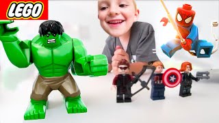25 MINUTES OF LEGO BATTLES! (Father \u0026 Son)
