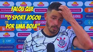 GIULIANO FALOU APÓS O CORINTHIANS PERDER A SEQUÊNCIA DE INVENCIBILIDADE