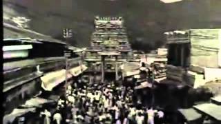 Tirupati Venkateswara swamy 60 years old rare video footage