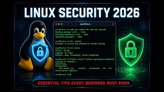 Linux Security in 2026: Essential Tips Every New User Must Know