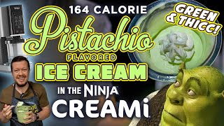 Ninja Creami Pistachio Ice Cream for WEIGHT LOSS [164 Calories!]