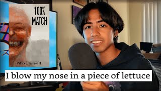 He puts his snot in the cheeseburger | 100% Match Book Review | Horror