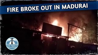 Fire broke out in old car spare parts godown in Madurai | Dt Next