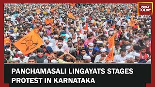 Lingayat Protest Rages On In Karnataka Ahead Of Assembly Polls