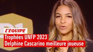 Trophées UNFP 2023 - Delphine Cascarino (OL) élue meilleure joueuse de la saison