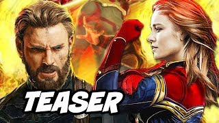 Avengers Infinity War Teaser Trailer and Captain Marvel Theory