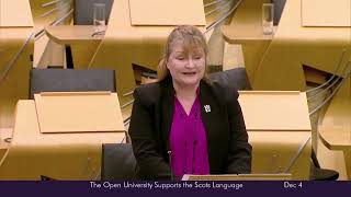 Members' Business: The Open University Supports the Scots Language - 4 December 2024