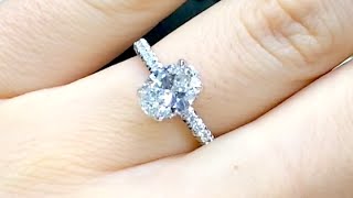 1.50 ct Oval Diamond Engagement Ring