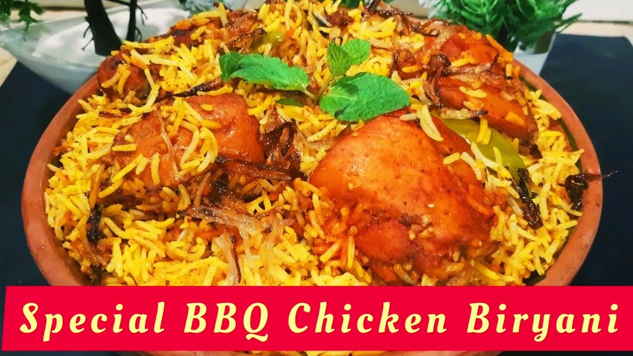 Special BBQ Chicken Biryani Recipe By Cook With Hina Butt|#tastyrecipes ...