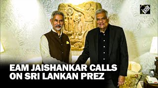 Delhi: EAM Dr S Jaishankar calls on Sri Lankan President Ranil Wickremesinghe