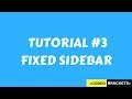 STICKY SIDEBAR USING HTML AND CSS WITH FLEXBOX