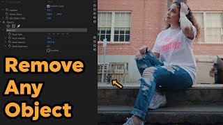 How to REMOVE OBJECTS In Premiere Pro! SUPER EASY!!!