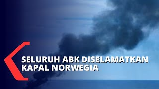 Kapal Nelayan Terbakar di Samudera Hindia, Seluruh ABK Diselamatkan Kapal Berbendera Norwegia