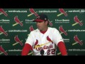 sf@stl matheny on team s home stand series finale