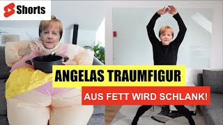 😂Angela Merkel erreicht endlich ihre Traumfigur!