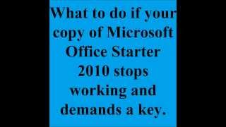 Fix Microsoft Office Starter 2010 When Your Documents Are Locked and Won't Open