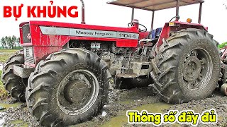 Massey Ferguson 1104-4 tractor in action