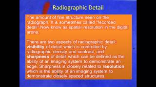 Image Quality Characteristics 2012