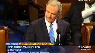 Rep. Van Hollen Speaks on the House Floor Against Proposed Republican Rule
