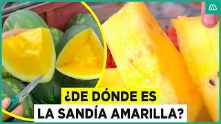 La novedad del verano: ¿De dónde es la sandía amarilla?