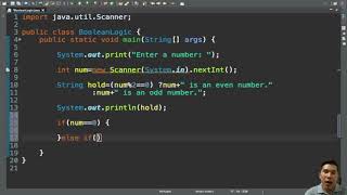 Boolean Logic Ternary Operators