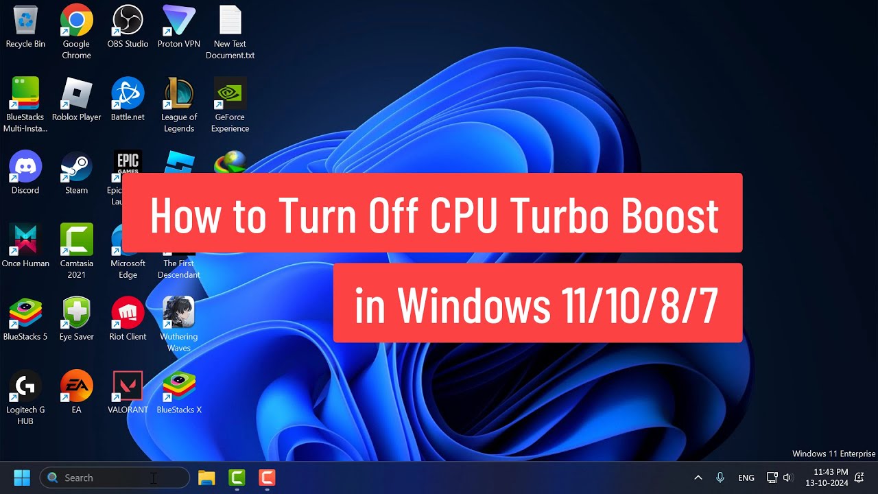 Turn Off Cpu Boost Windows 11 Intel Turbo Boost Max Windows 11 Tzxptr
