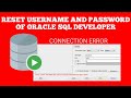 FIX:ORA-01017-invalid username/password;logon denied | Oracle SQL Tutorial | Techie Creators